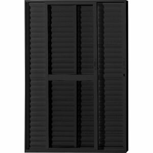 Imagem do produto PORTA DE CORRER BALCAO VENEZIANA 3 FOLHAS - 1 FOLHA FIXA